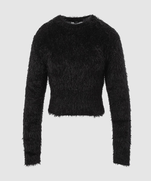 ニット セーター WILD PUFFY KNIT FITTED SWEATER レディース
