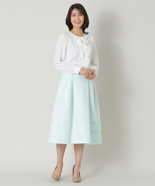 TO BE CHIC（トゥー ビー シック） スカート ライトグログラン