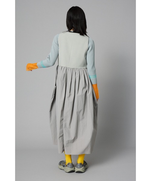 Docking squid dress ヘリンドットサイ HeRIN.CYE | Docking squid dress (ワンピース(ミニ・ミディアム