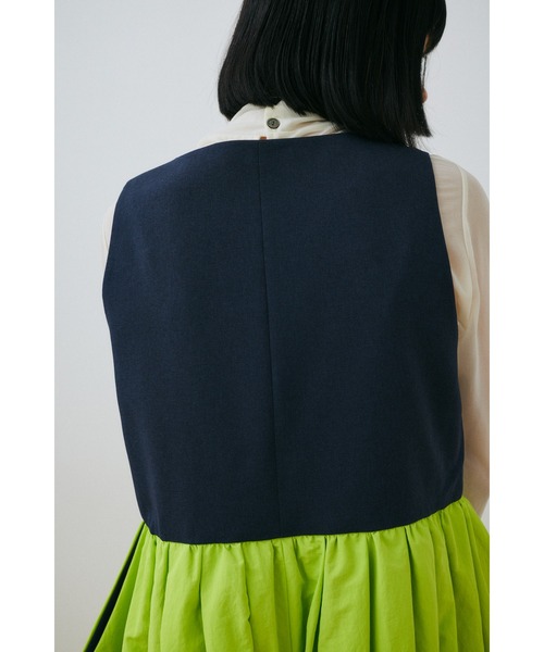 Docking squid dress ヘリンドットサイ Docking squid dress ドッキングスクイッドドレス（ワンピース