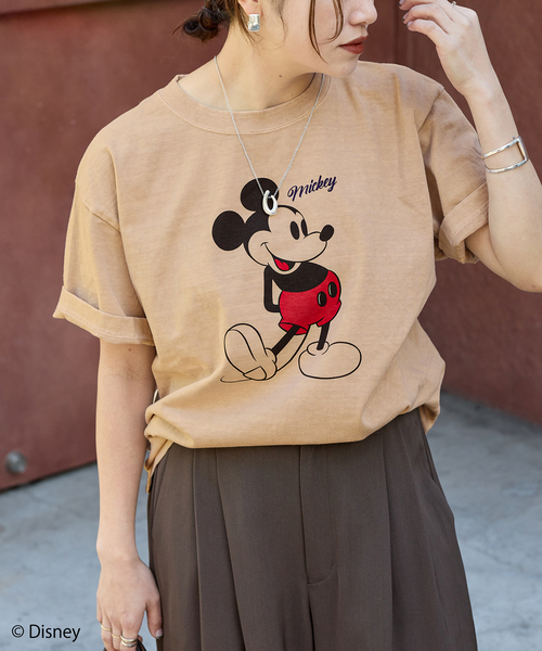 JOURNAL STANDARD ピグメントMICKEY / Tシャツ新品 WEB・一部店舗限定》ピグメントMICKEY / Tシャツ（Tシャツ