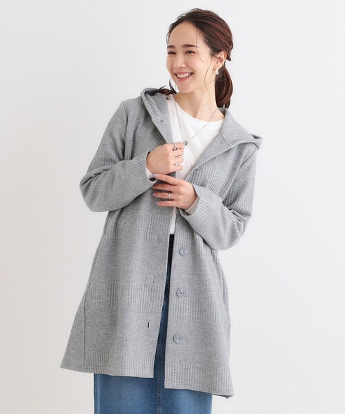 SHOO・LA・RUE（シューラルー） カーディガン 「S-LL」体型をカバーし
