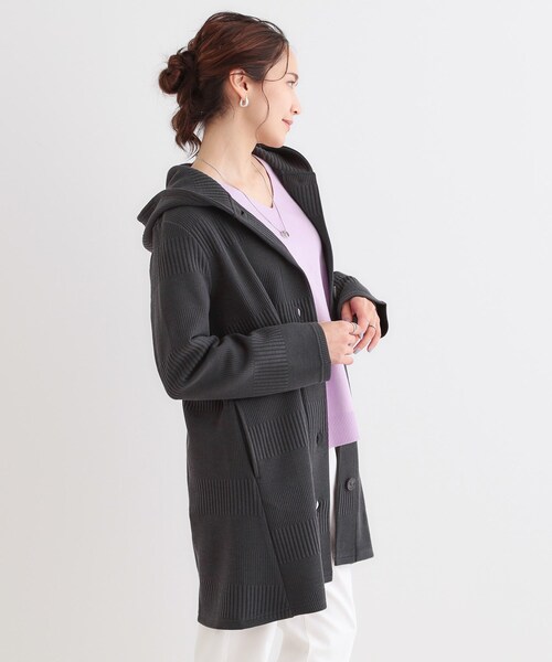 早い者勝ち♡美品♡ファー付コーディガン SHOO・LA・RUE（シューラルー） カーディガン 「S-LL」体型をカバーし