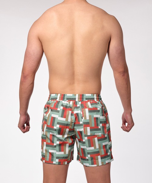 【新品/完売人気モデルTOOT】TOOT バイカラーサーフショーツ ブルー L TOOT 水着 SWIMWEAR/Two-tone Colored Surf Shorts メンズ