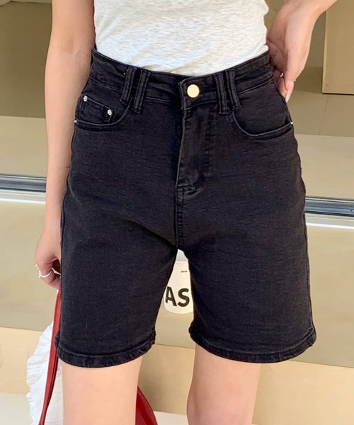 ハーフパンツ ジーンズ デニム デニムパンツ 短パン ウォッシュ