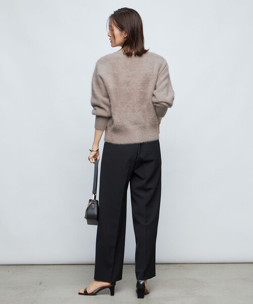 「NOLLEY'S Sophi」 ニットカーディガン 38 ベージュ レディース_画像8