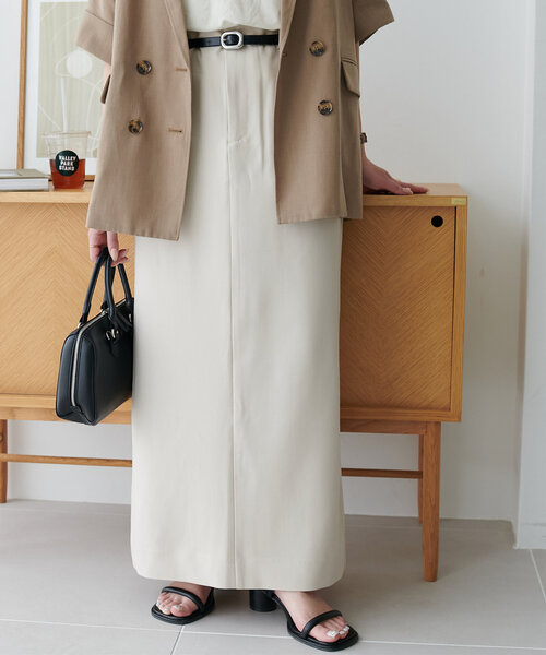 plage スカート silk/linen long : ZOZOTOWN Yahoo!店 - 通販