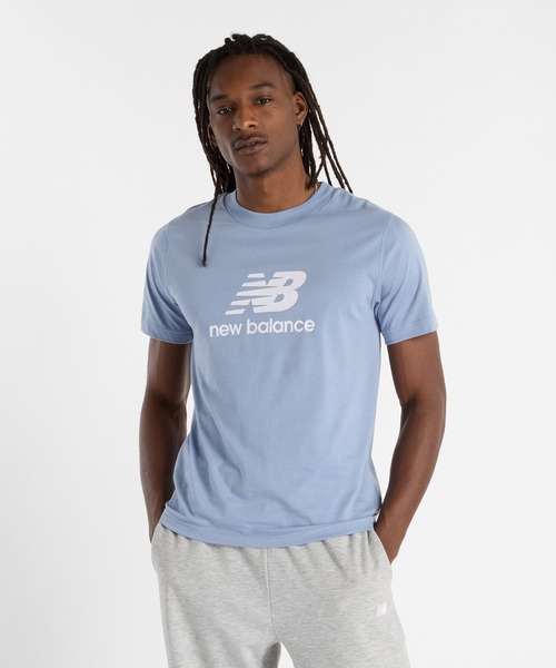 New Balance（ニューバランス） tシャツ New Balance Stacked Logo 