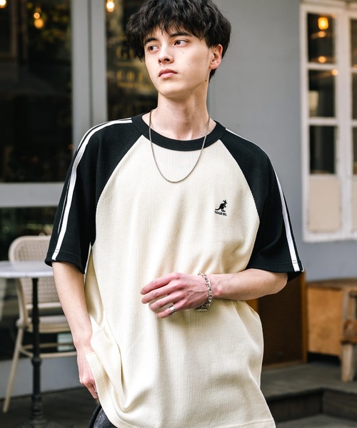 レア未着用★SEVENTEEN Tシャツ ZOZOTOWN コラボ KANGOL 完全受注生産】何屋未来×KANGOL REWARD コラボ！半袖Tシャツ