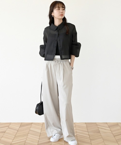 argue organic cotton cupratシャツブラウス シャツ・ブラウス | ma28 ONLINE STORE