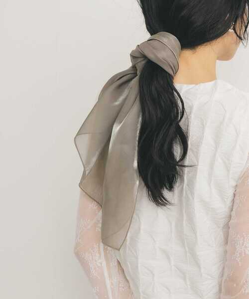 KBF（ケービーエフ） スカーフ バンダナ シアーグロススクエアスカーフ