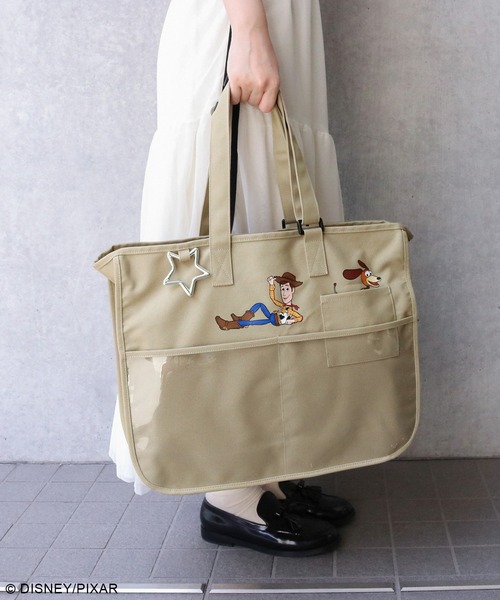 Disney トートバッグ トイ・ストーリー/マルチポケットトート