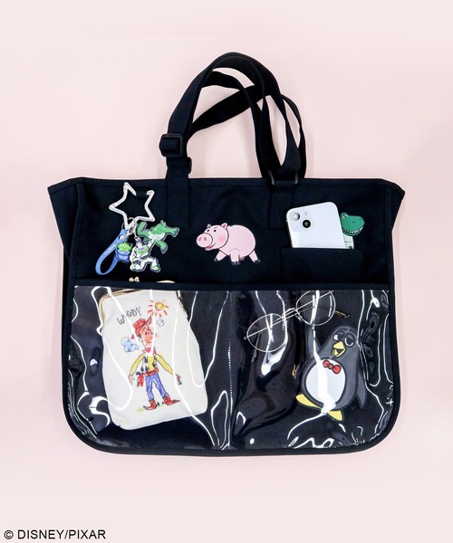 Disney トートバッグ トイ・ストーリー/マルチポケットトート