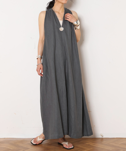 AP STUDIO ワンピース 「TheLoom/ザ ルーム」LINEN TWIST MAXI