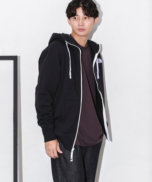 THE NORTH FACE ブラック ジップアップパーカー　XL THE NORTH FACE 「THE FACE」 ジップアップパーカー X-LARGE