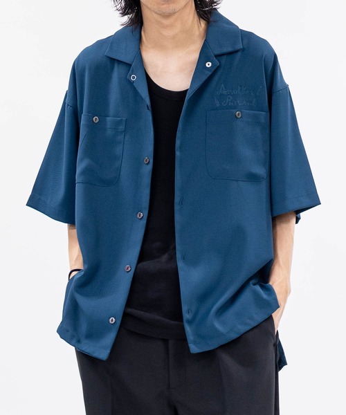 STAYSICKで買いました　ボウリングシャツ Lサイズ 黒とピンク STAYSICKで買いました ボウリングシャツ Lサイズ 黒とピンク