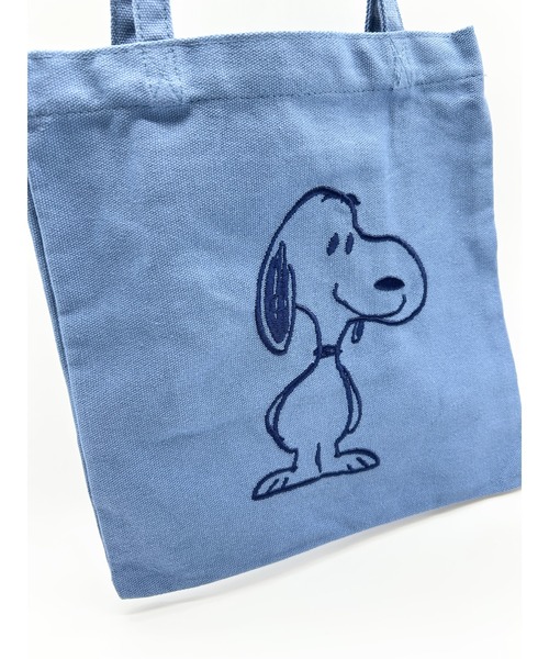 PEANUTS トートバッグ PEANUTS/ピーナッツ 刺繍ミニトート レディース