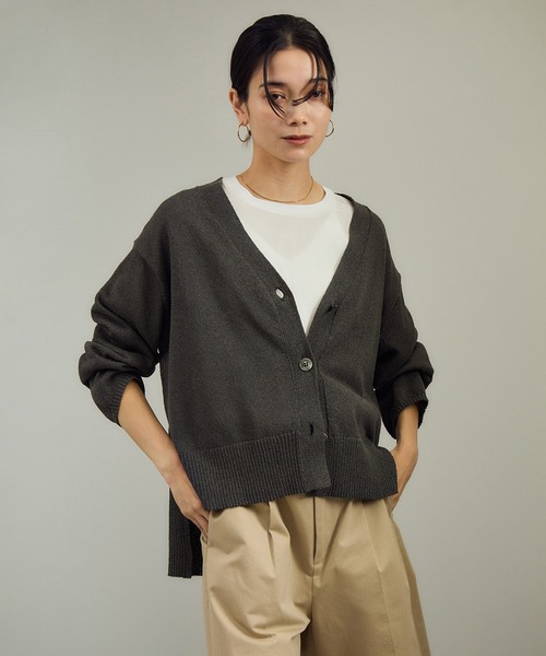 SALON adam et rope'（サロン アダム エ ロペ） カーディガン ペーパー