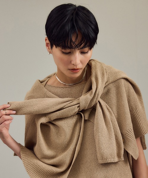 SALON adam et rope'（サロン アダム エ ロペ） カーディガン ペーパー