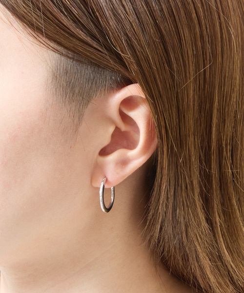 超美品 箱付 タグ付 HARIM ハリム レインピアス K18コーティング HARIM（ハリム） ピアス ハリム / THIN RAIN PIERCE catchless