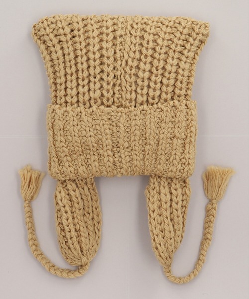 「CA4LA」 ニットキャップ ONESIZE グレー レディース_画像3