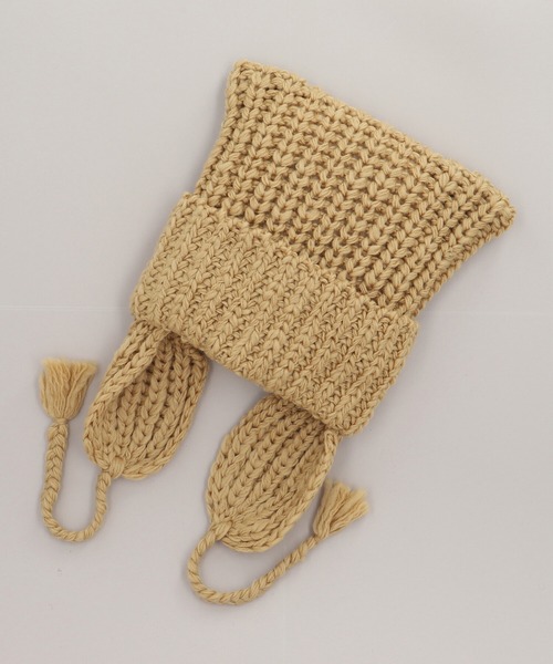 「CA4LA」 ニットキャップ ONESIZE グレー レディース_画像7