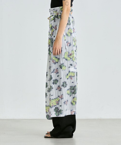 tricot COMME des GARCONS 花柄　ティアードラップスカート 1064002693973247_01_4623w.jpeg