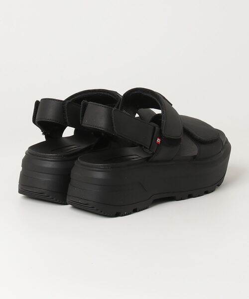 HUNTER ストラップサンダル HUNTER サンダル 「HUNTER」 U CITY REBEL LEATHER HEEL STRAP
