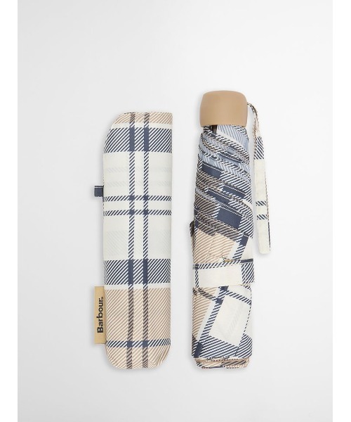 Barbour（バブアー） 日傘 折りたたみ傘 折り畳み Portree タータン