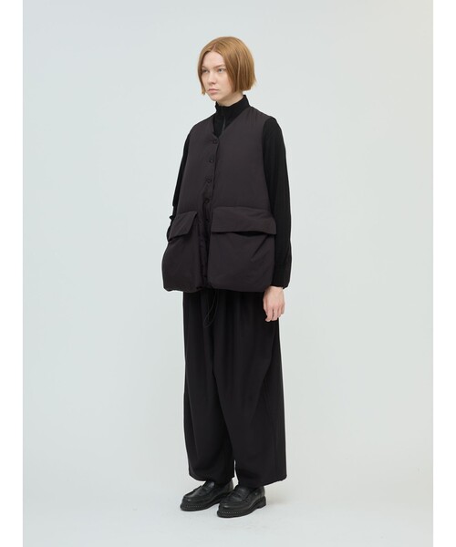 mizuiroind（ミズイロインド） ベスト ジレ ダウンベスト レディース