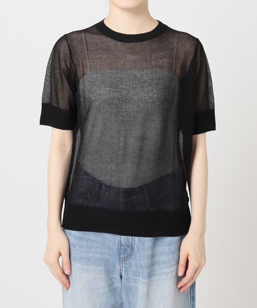 plageプラージュ＊SHEER C/Nニット＊新品未使用 SHEER C/N ニット（ニット／セーター）｜Plage（プラージュ）の
