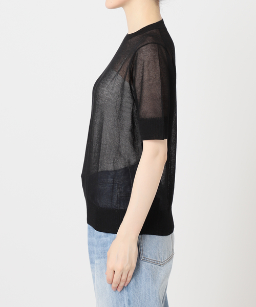 (plage)ニット plage ニット セーター SHEER C/N レディース : ZOZOTOWN Yahoo