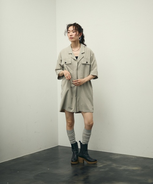 Tailored Color All-in-oneテーラードカラーオールインワン セール】TAILORED ALL IN ONE（つなぎ/オールインワン）｜MANOF