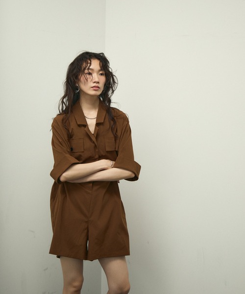 Tailored Color All-in-oneテーラードカラーオールインワン セール】TAILORED ALL IN ONE（つなぎ/オールインワン）｜MANOF