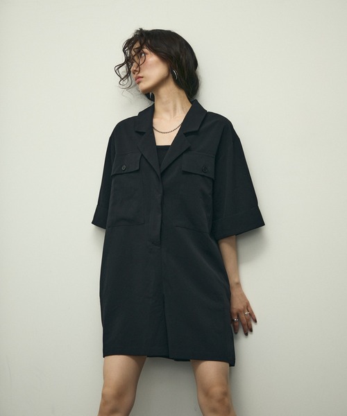 オールインワン Soft work tailor collar all in one / ソフトワーク