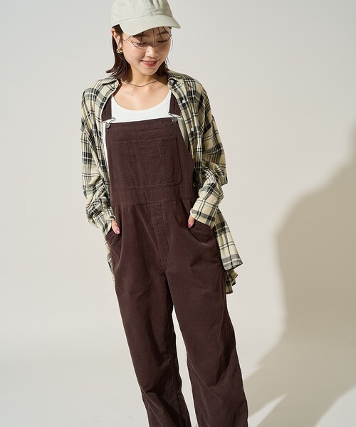 FREAK'S STORE サロペット オーバーオール カントリーフラワー