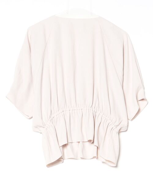 「TIARA」 半袖ブラウス - ベージュ レディース_画像2