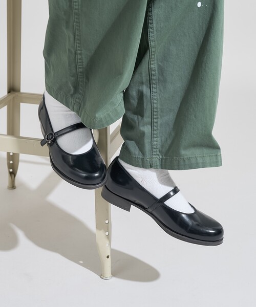 ★未使用　HARUTA ハルタ　ワンストラップ　レザーシューズ　牛革　23.5 FREAK'S STORE シューズ HARUTA/ハルタ ワンストラップシューズ