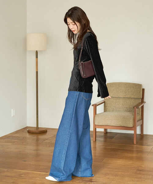 FREAK'S STORE（フリークスストア） tシャツ 限定展開 楊柳 ベロア