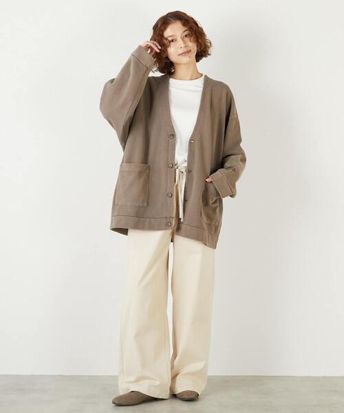 専用♢新品courregesカーディガン Courreges - クレージュ カーディガン トップス 長袖 クルーネック