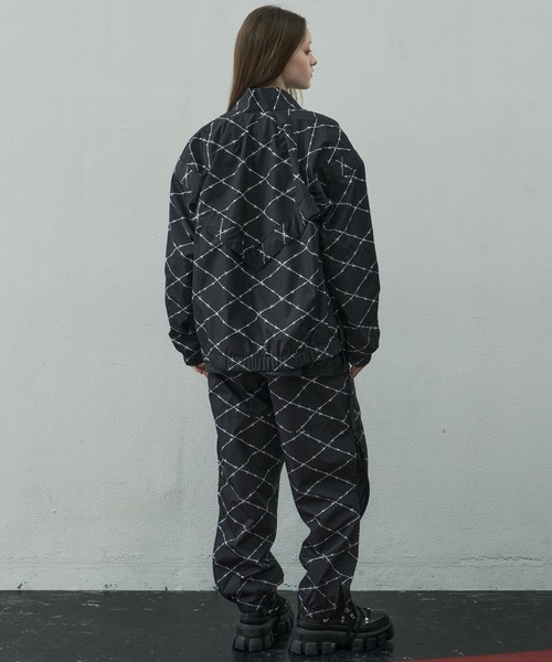 「AIVER」 ジップアップブルゾン LARGE ブラック メンズ_画像7