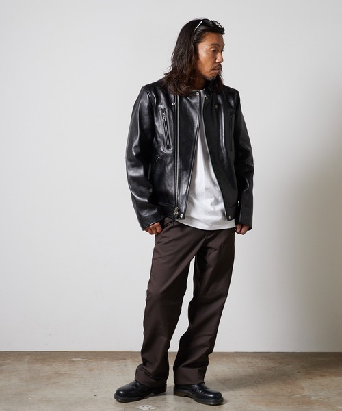 ロ*ム様 BERNEYS NEWYORK シングルライダース LIL VENDARS（リルヴェンダース） 革ジャン ライダース Buyer's Select