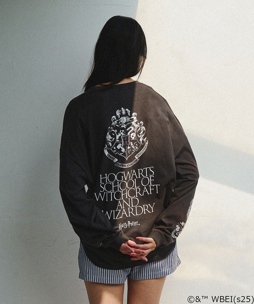 ROSE BUD（ローズバッド） tシャツ (COLSUN)HOGWARTS SCHOOL L/S T