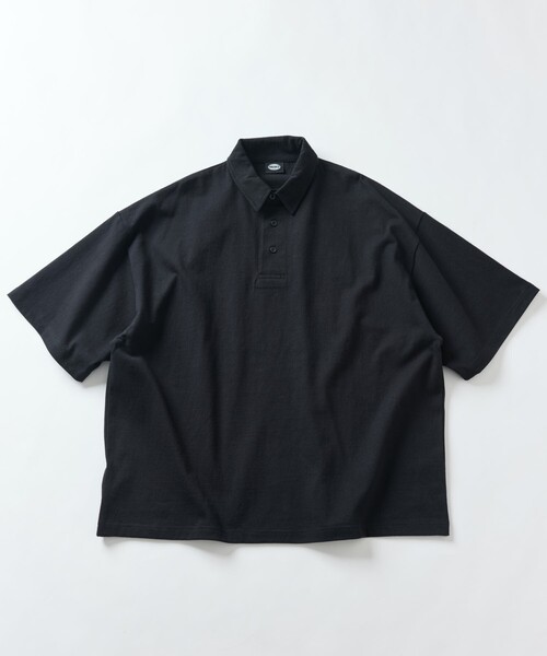 「FREAK'S STORE」 半袖ポロシャツ SMALL ベージュ メンズ_画像5