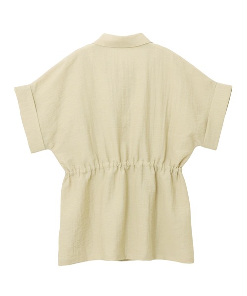 「andme」 半袖チュニック M ライトベージュ レディース_画像5