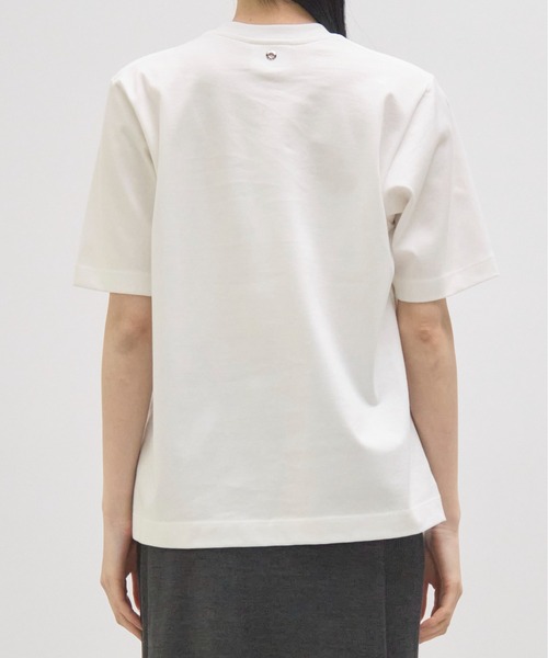 「CINOH」 半袖Tシャツ 38 オフホワイト レディース_画像8