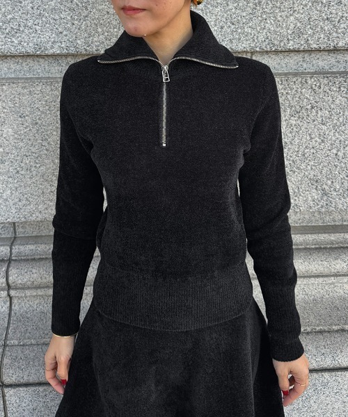 カーディガン もちふわとろけるZIPニット レディース : ZOZOTOWN Yahoo