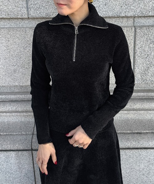 カーディガン もちふわとろけるZIPニット レディース : ZOZOTOWN Yahoo