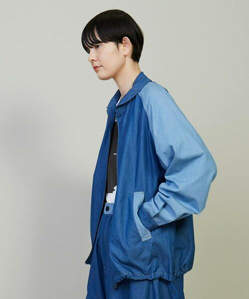 「FRAPBOIS」 ブルゾン 1 ネイビー レディース_画像3