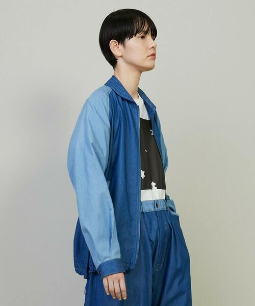 「FRAPBOIS」 ブルゾン 1 ネイビー レディース_画像5